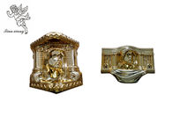De begrafenisornamenten van de het Patroondoodskist van Christus, Begrafenisproducten pp recycleren Materialen