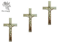 Plastic Pale Gold Grootte 24 × 14 Cm 200 PCs/Ctn TX van Jesus Coffin Crucifix - Jesus 6#