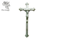 Jesus Decorative Funeral Crucifix, Zilver/Koper het Dwarspp Materiaal van de Kleurendoodskist