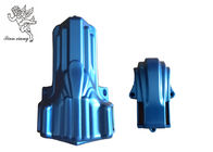 De blauwe Hoeken pp van de Doodskist Decoratieve Kist/ABS het Materiaal met Staal versperren Hoek 11#