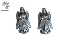 Zilveren kist accessoires PP begrafenis kist ornamenten Engel model