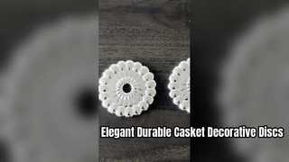 Premium decoratieve schijfafstandhouders met reliëf