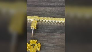 Premium vintage gedraaide kist voor duurzame begrafenisbeslag