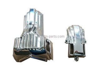 PP Plastic Casket Ornaments , Funeral Coffin Fitting Casket Corner Set
