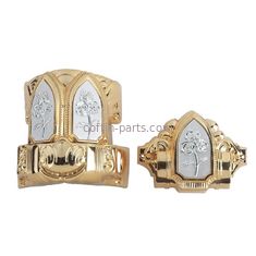 Plastic Metal Iron Silver Gold Madrid Casket Hardware 15-D#