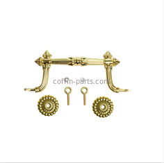 Golden Adult Europe Style Plastic Coffin Handles PP Material H9011