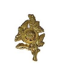 Van de de Stijlkist van Europa van de de Toebehoren Gouden Smaragdgroene Bloem de Kistornamenten