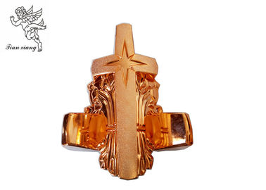Brass Personalized Coffin furniture Casket Corner with Star PP Material