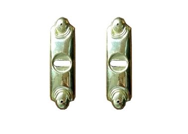 Pale Gold Long Coffin Accessories Bracket , Casket Accessories Suppliers