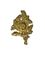 Europe Style Casket Accessories Gold Emerald Flower Casket Ornaments