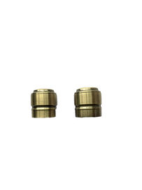 Polished Surface Coffin Parts Alloy End Cup For Funeral Industry Use